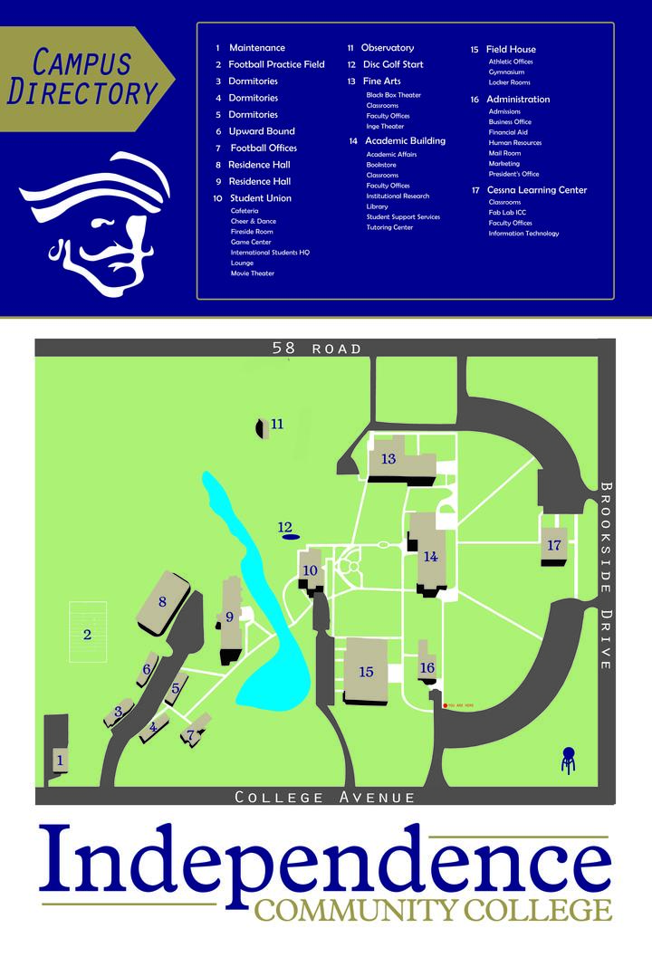 Campus Map - Independence Community College | About Us