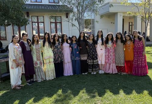 South Asian Student Association club members