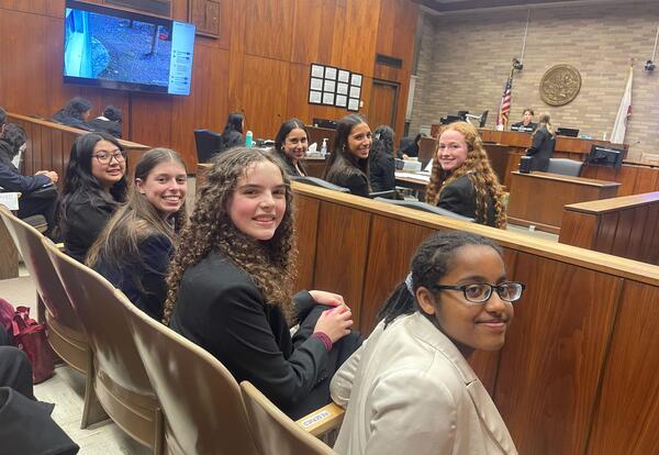 Students in court