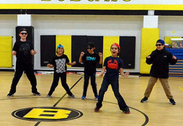 PE Classes Show Off Their Dance Moves