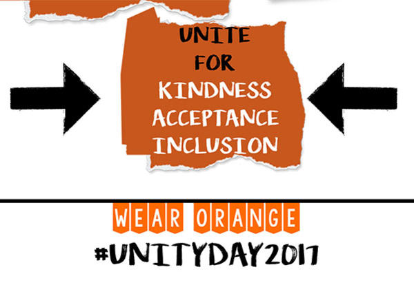 Celebrate Unity Day by Wearing Orange on October 25th!