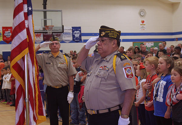 D140 Schools Celebrate Veterans Day November 8, 2017