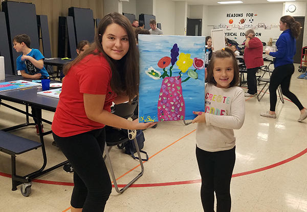 Fernway Families Express Creativity Through Art November 9, 2017