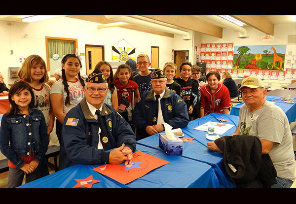 Bannes Elementary Commemorates Veterans Day
