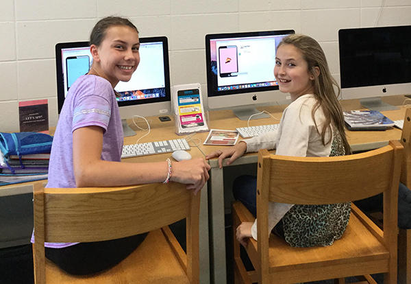 GMS Students Participate in Hour of Code