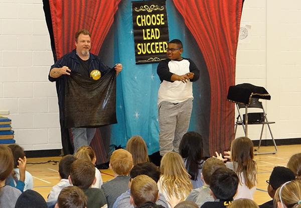 Magic Storyteller Chris McBrien Visits McAuliffe
