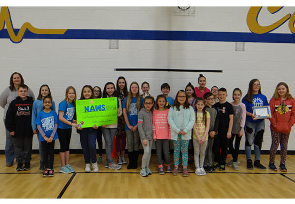 Thanks for Your Support of NAWS! April 4, 2018