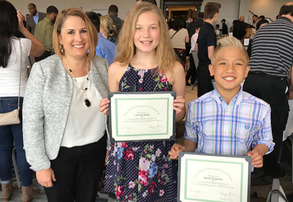 District 140 Students Honored at Illinois Principals Association's  Annual Student Recognition Breakfast May 8, 2018