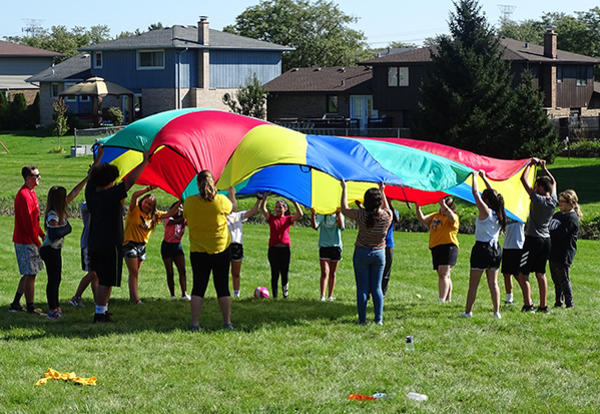 Prairie View Students Participate in Team Building Activities