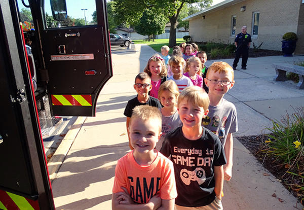 T.P. Fire Department Gives Fire Safety Tips to Bannes Students September 19, 2018
