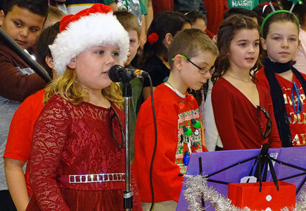 McAuliffe Students Entertain at Winter Concerts December 14, 2018