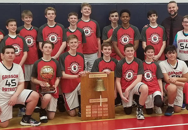 Another Championship Season for Grissom’s 8th Grade Boys’ Basketball Team!