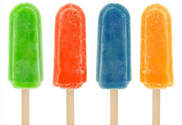 four popsicles