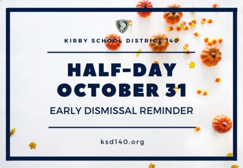 Half-Day reminder graphic