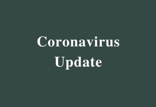 coronavirus update graphic