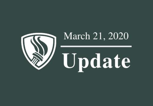March 21, 2020 Update