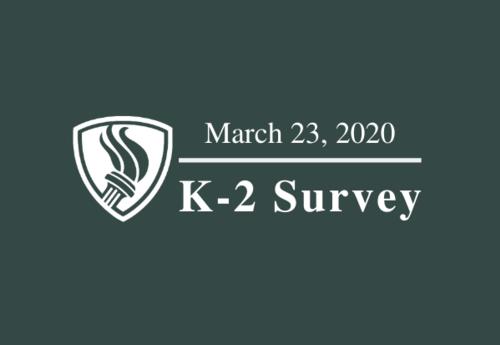 k-2 survey graphic
