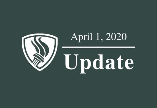 April 1, 2020 update graphic
