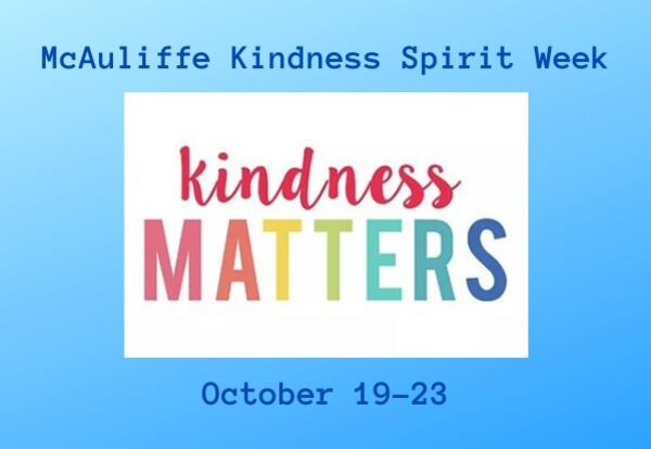 2020-10-14-McAuliffe-Kindness-Spirit-Week-image