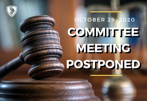 20201028 committee meeting postponed image