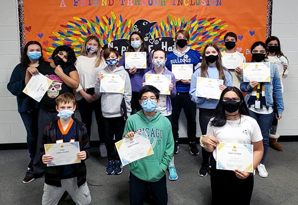 October 2021 Students of the Month