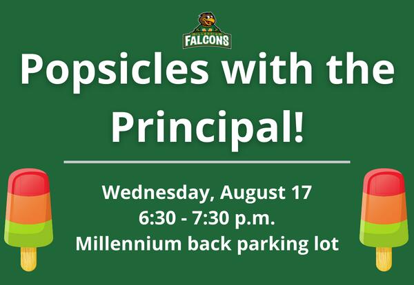 Millennium Popsicles with the Principal