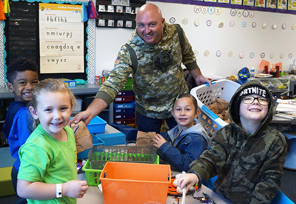 Bannes Elementary School students