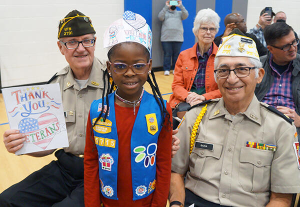 D140 Schools Celebrate Veterans Day news image