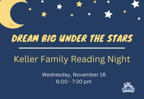 Keller Family Reading Night