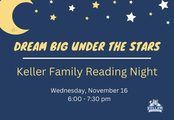 Keller Family Reading Night