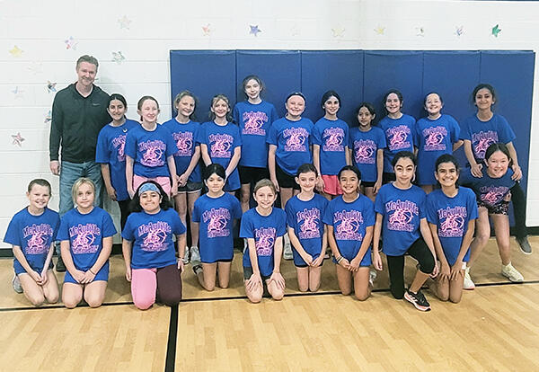 McAuliffe Girls' Basketball Team