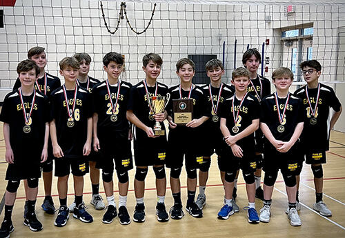 PV Sixth/Seventh-Grade Boys’ Volleyball Team news image