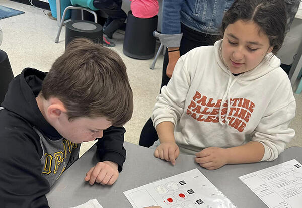 Fifth Graders Test For Acidity in Science news image
