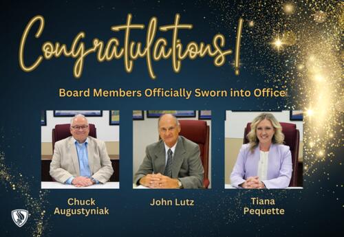 Board of Education Seats Re-elected and New Members news image
