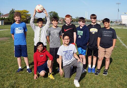 McAuliffe Bids Farewell to Fifth-Grade Students