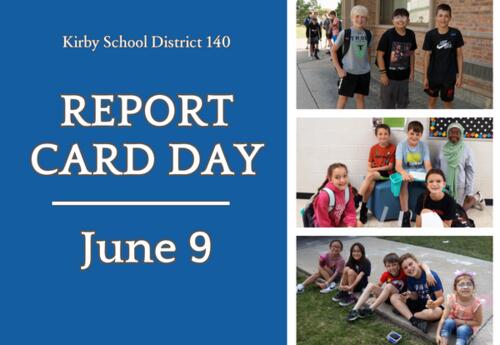 Report Card Day June 9