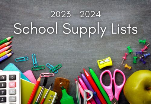 2023-24 School Supply Lists