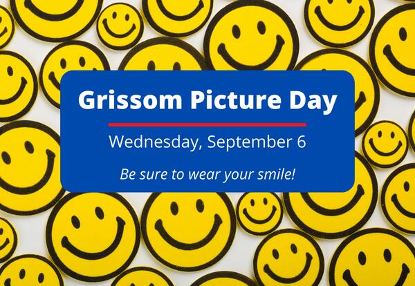Grissom Picture Day Wednesday September 6