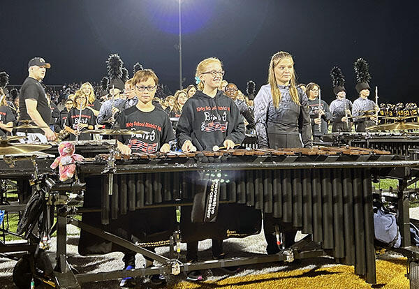 D140 Band Performs with VJA Marching Band