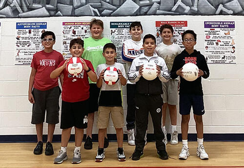 Fernway boys' volleyball team