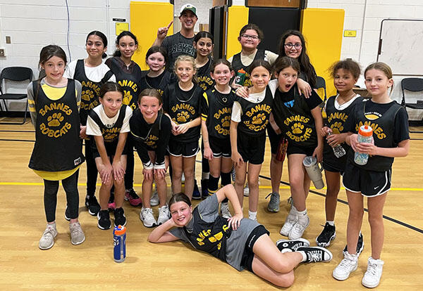 2023 Bannes girls' basketball team