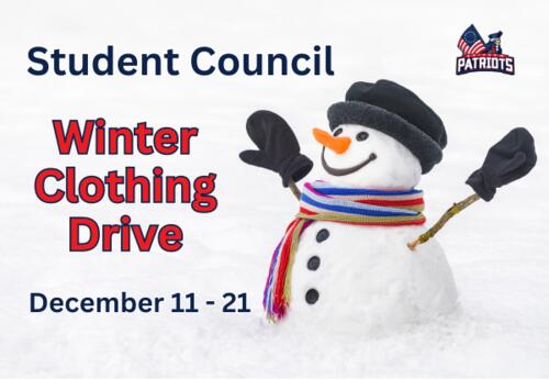 Grissom Winter Clothing Drive Dec. 11-21 image