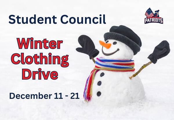 Grissom Winter Clothing Drive Dec. 11-21 image