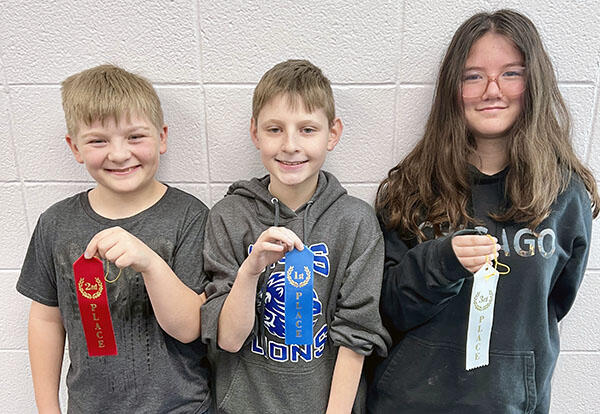 2023 Grissom Spelling Bee Winners image