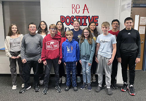 Grissom December Students of the Month