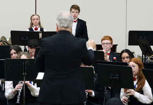 KSD 140 Band performs at Spring Concert