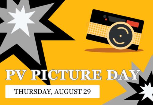 Prairie View Picture Day Thursday, August 29