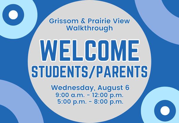 Middle School student/parent walkthrough August 6