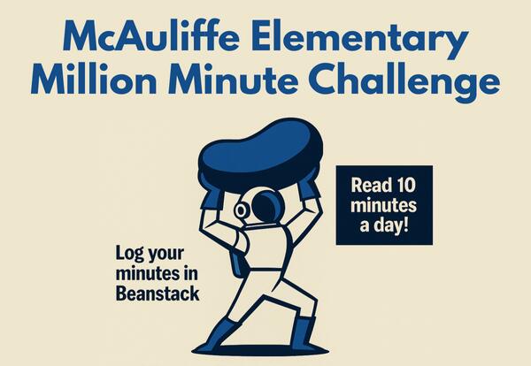 McAuliffe’s Million Minute Reading Challenge