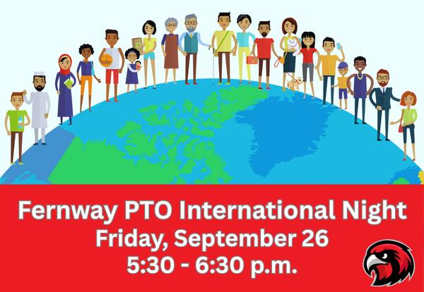 Fernway PTO International Night Friday, September 26